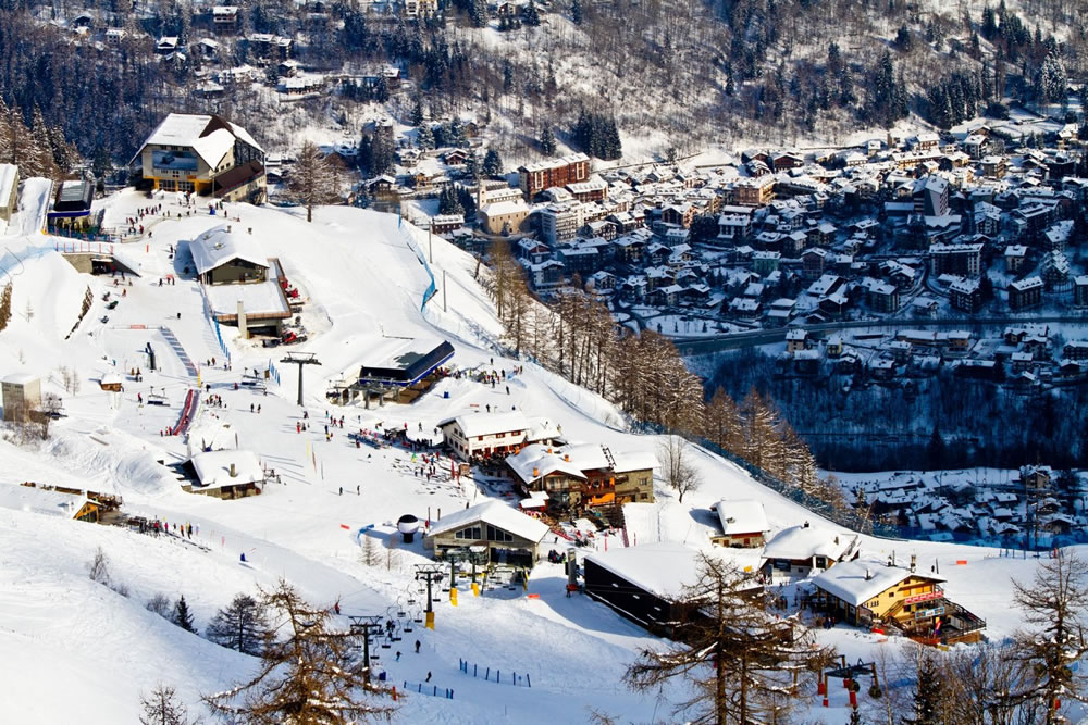 Courmayeur in Inverno