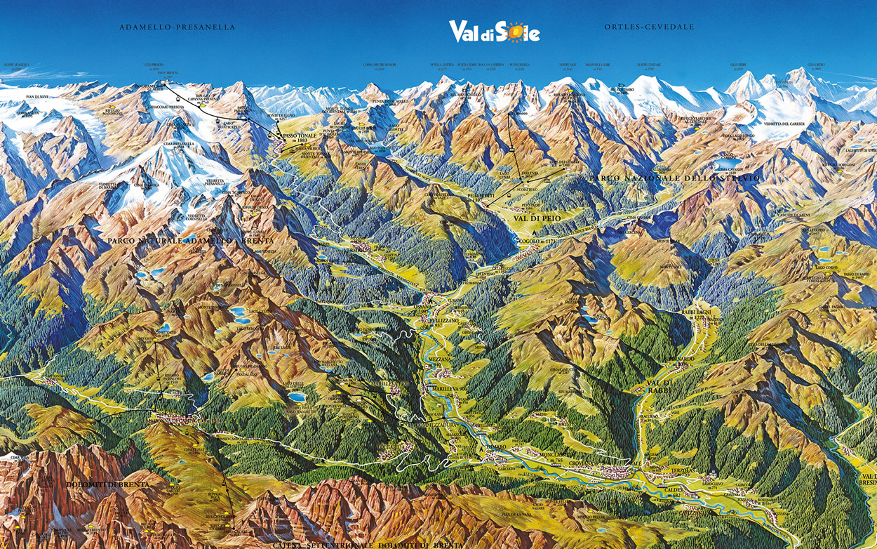 Le valli del Trentino: la Val di Sole