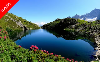 Lago Denza e Vedretta Presanella